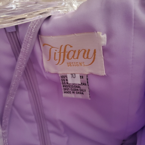 TIFFANY design beaeded bodice Prom ballgown - Picture 6 of 7